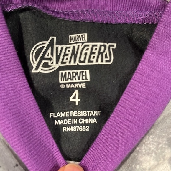 🆕 Marvel Avengers Black Panther Boys Warrior King 2-Piece‎ Pajama Set Size 4 - Picture 7 of 12